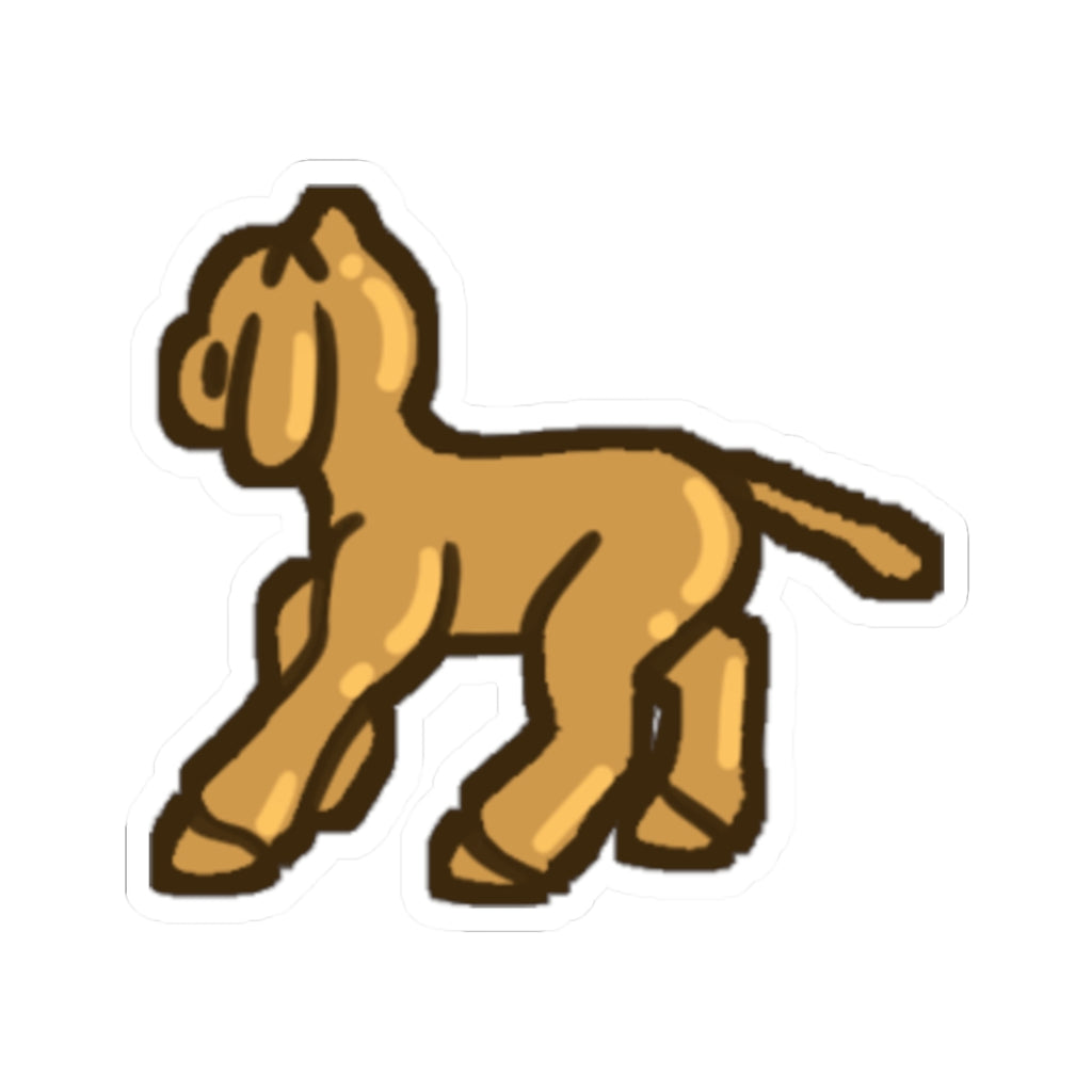 Moo Run Sticker