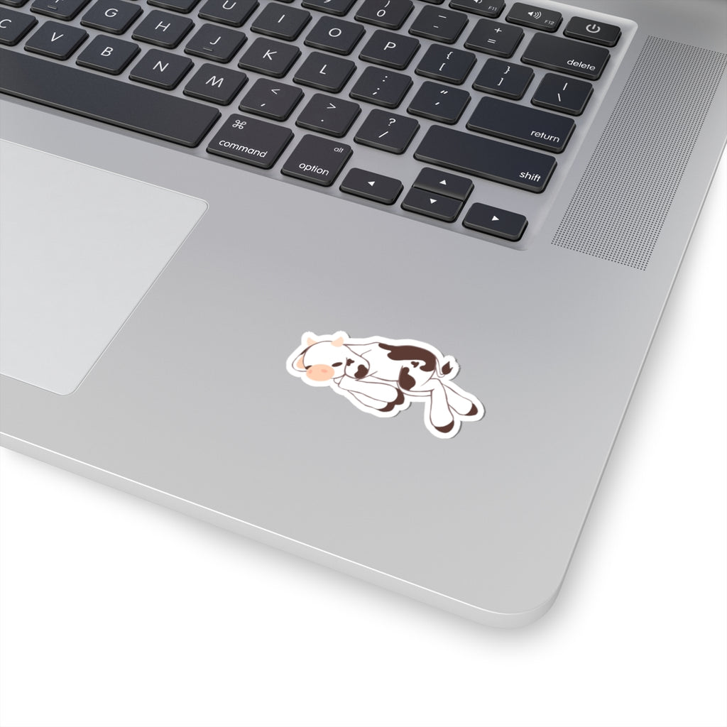 Sleeping Cow Sticker