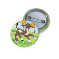 Moo Brown Cow Pin