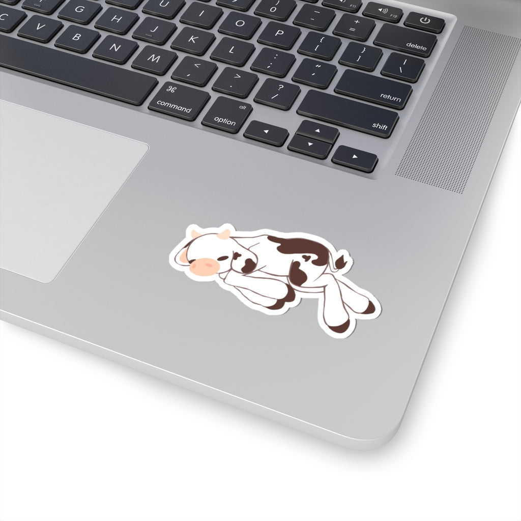Sleeping Cow Sticker