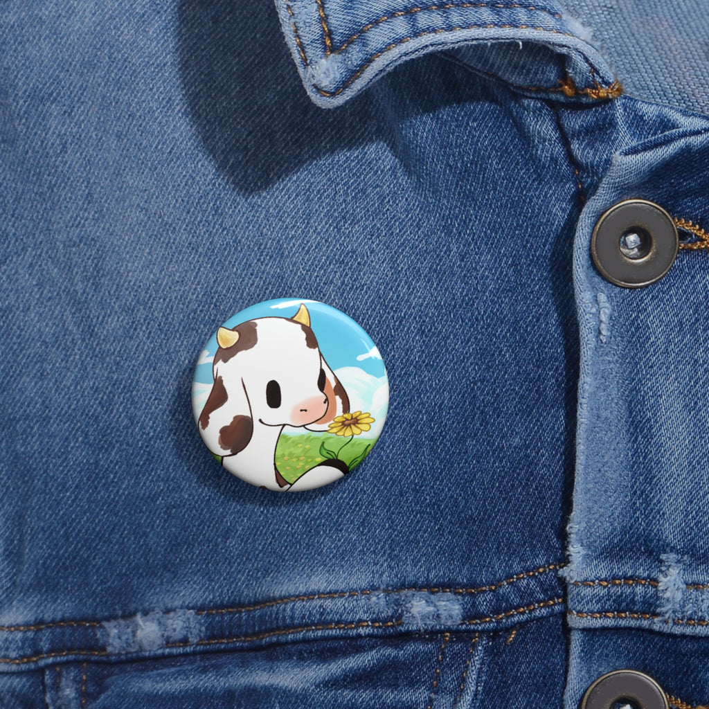 Moo Sonnenblume Icon Pin
