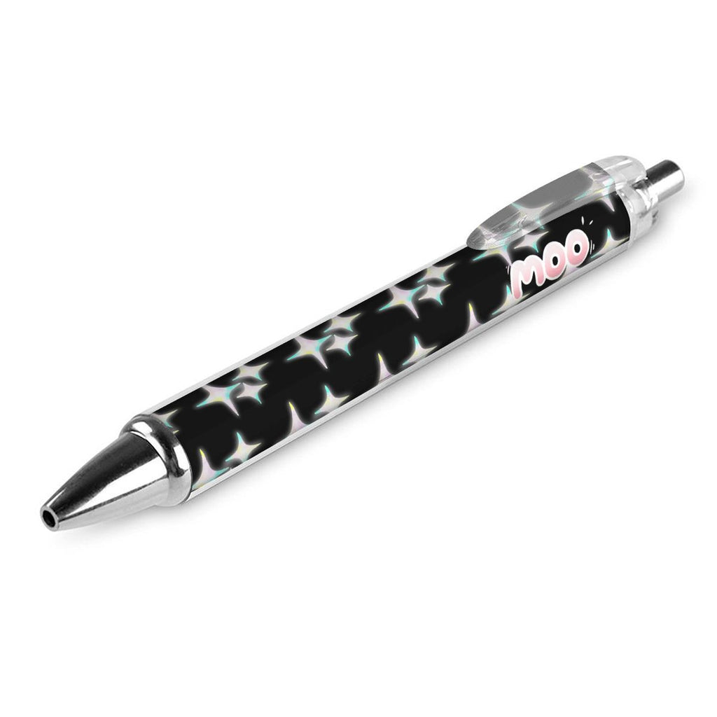 Moo Logo Black Ballpoint Pen