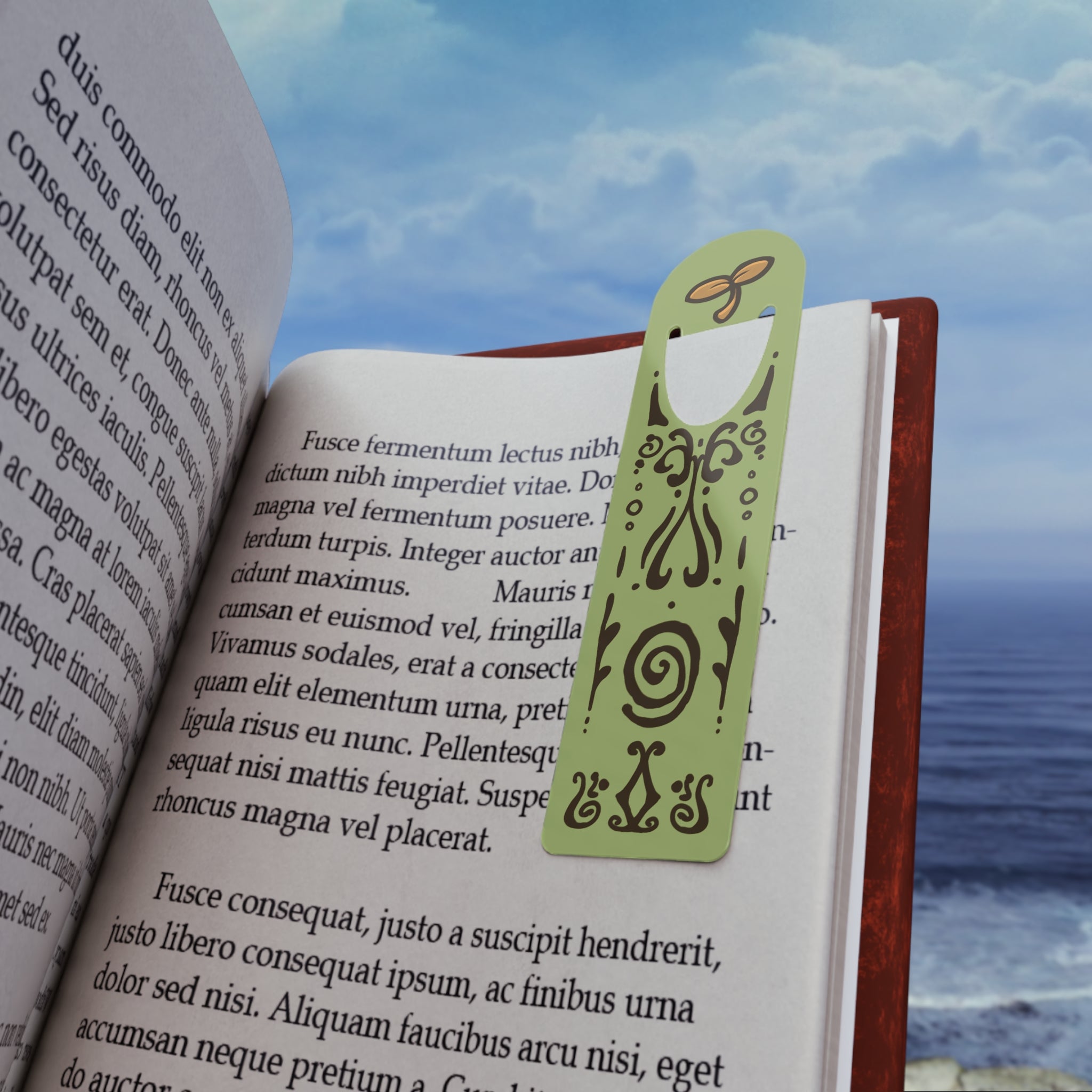 Moo Leaf Bookmark